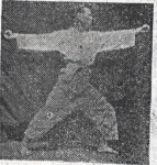 1948 KJN Hwang Kee doing Jang Kap Kwon - 1948.jpg